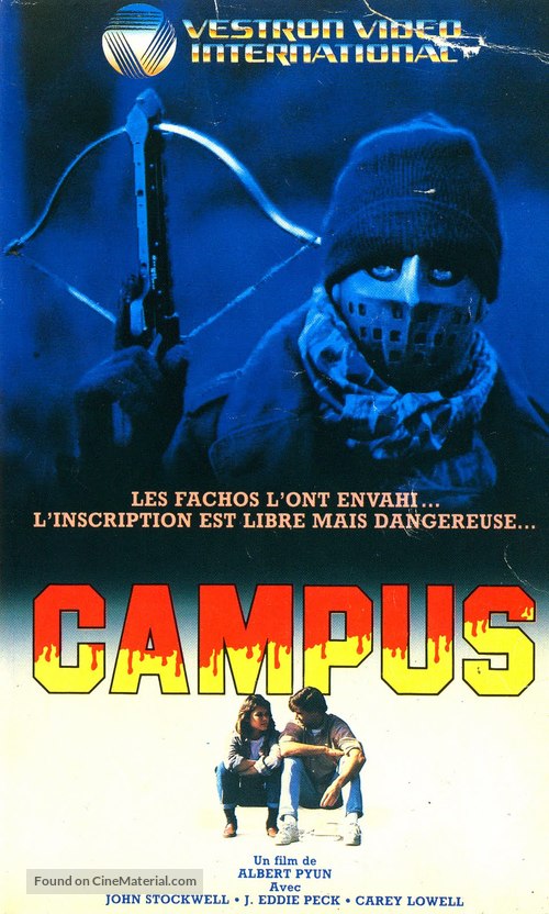 Dangerously Close - French VHS movie cover