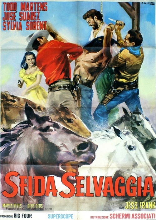 Llanero, El - Italian Movie Poster