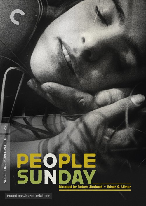 Menschen am Sonntag - DVD movie cover