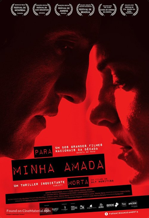 Para Minha Amada Morta - Brazilian Movie Poster