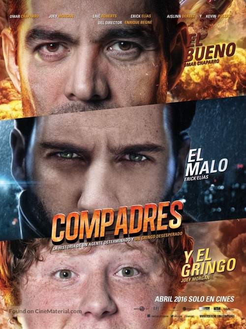 Compadres - Mexican Movie Poster