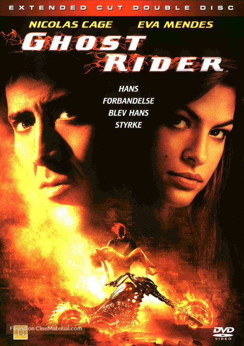Ghost Rider - Danish Movie Cover