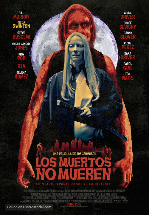 The Dead Don&#039;t Die - Spanish Movie Poster