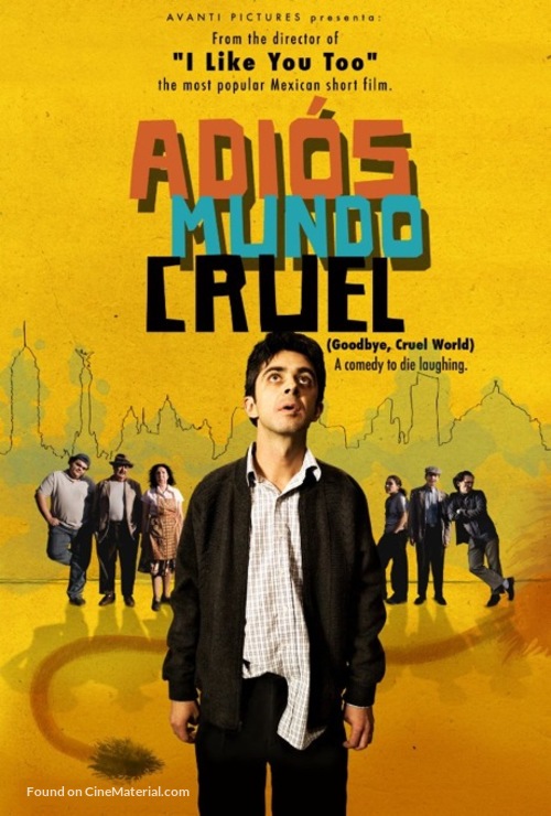 Adi&oacute;s mundo cruel - Mexican Movie Poster