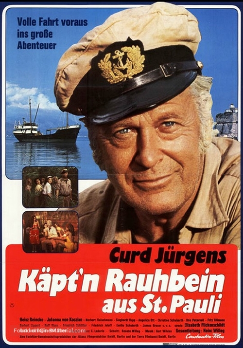 K&auml;pt&#039;n Rauhbein aus St. Pauli - German Movie Poster