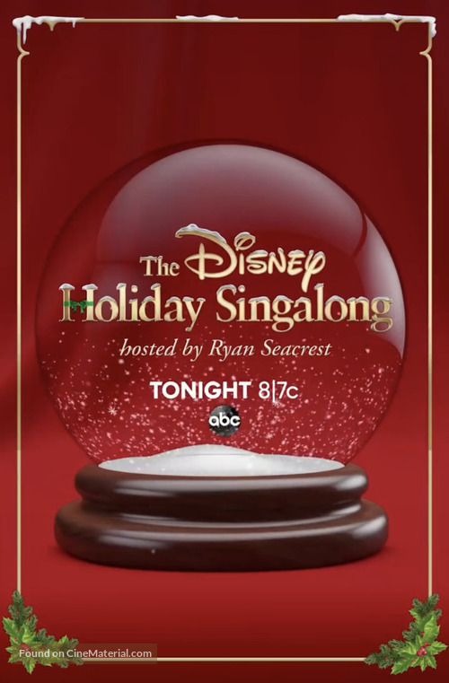 The Disney Holiday Singalong - Movie Poster