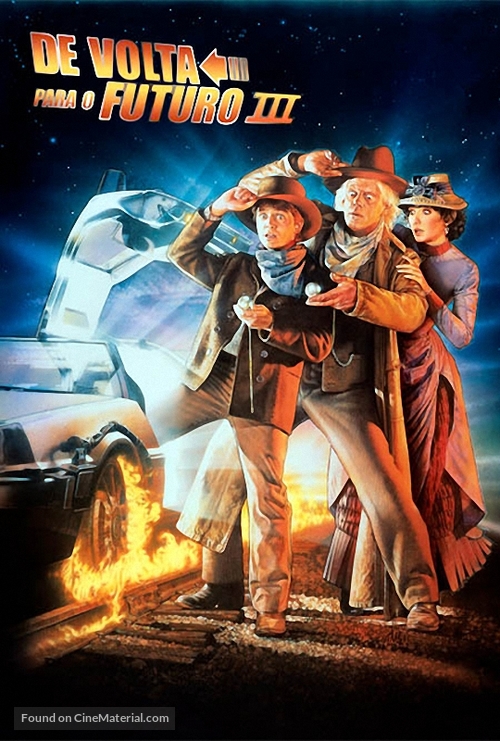 Back to the Future Part III - Brazilian Movie Poster