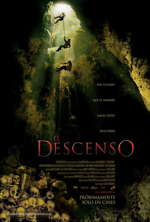 The Descent - Mexican Movie Poster