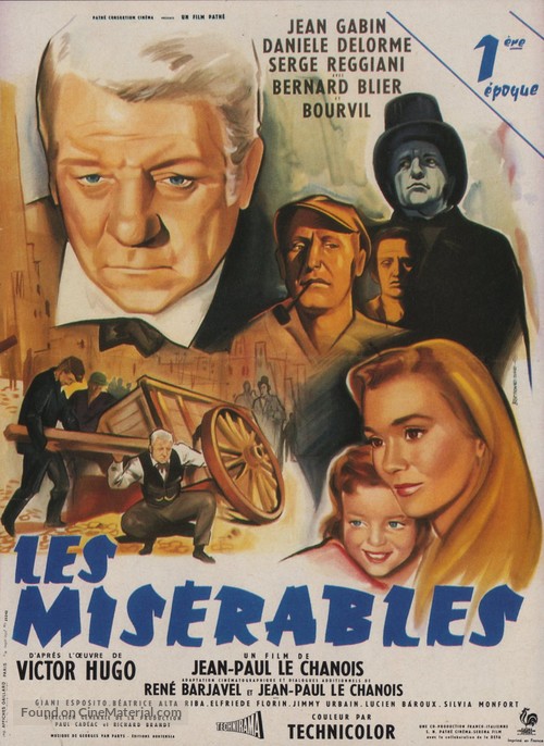 Les Mis&eacute;rables - French Movie Poster