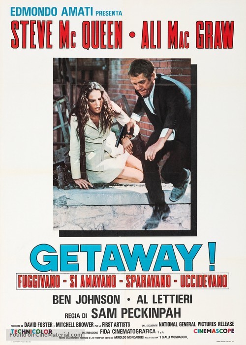 The Getaway - Italian Movie Poster