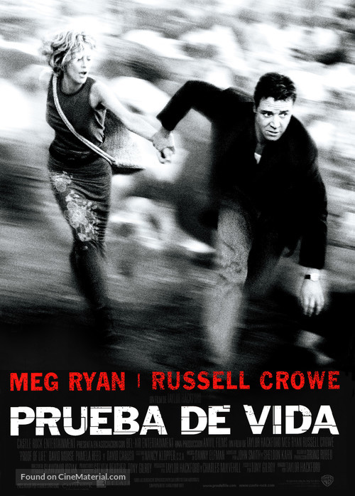 Proof of Life - Spanish Movie Poster