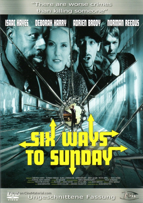 Six Ways to Sunday - German DVD movie cover