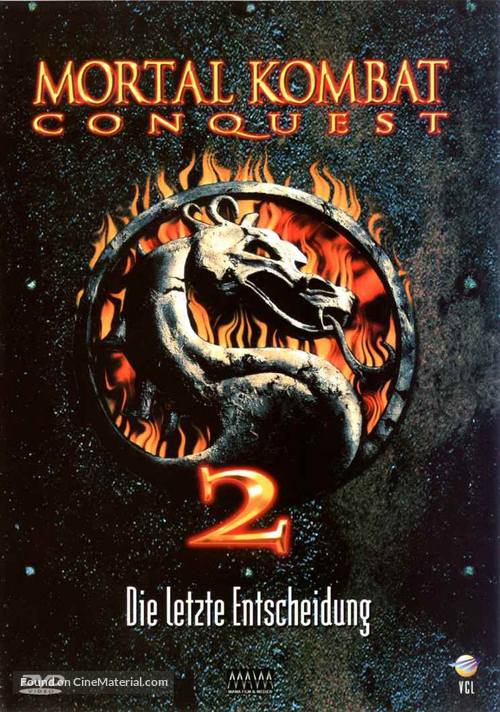 &quot;Mortal Kombat: Conquest&quot; - German Movie Cover