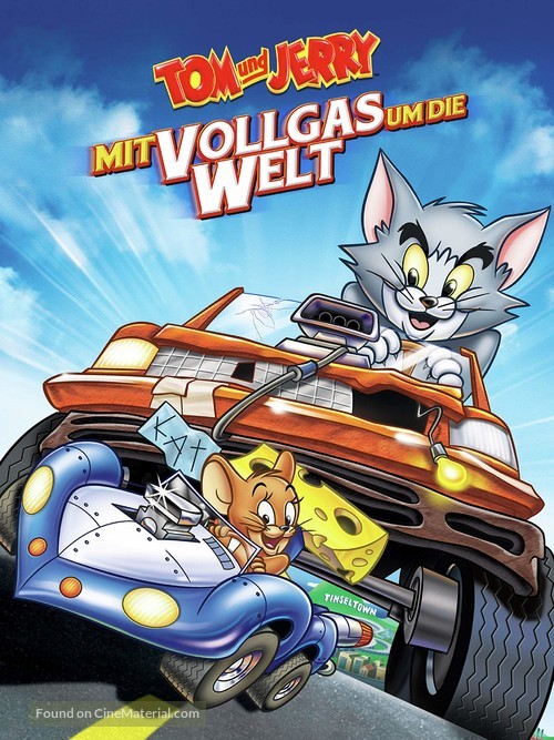 Tom and Jerry: The Fast and the Furry - German Movie Cover