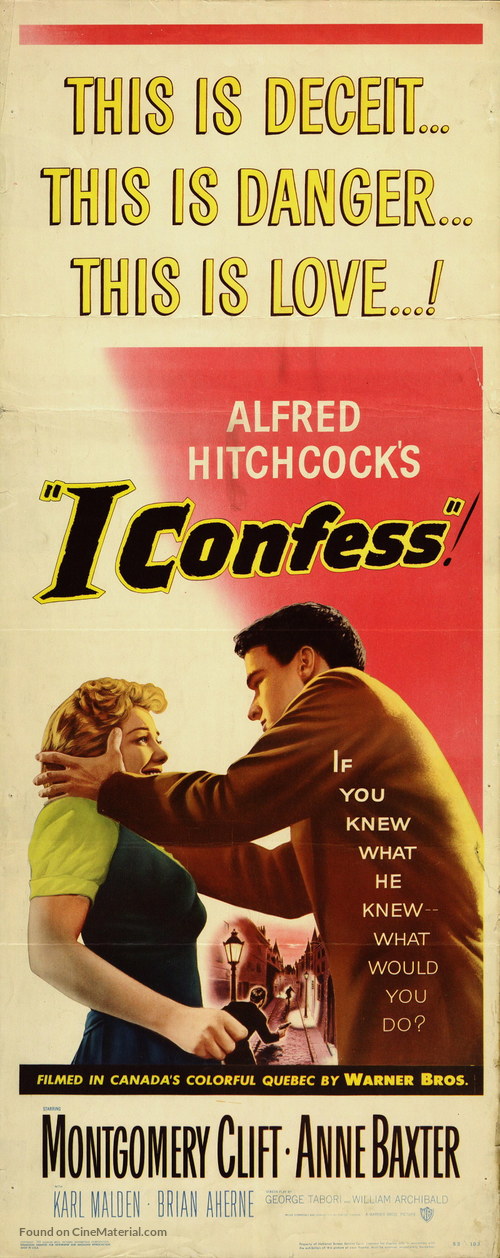 I Confess - Movie Poster