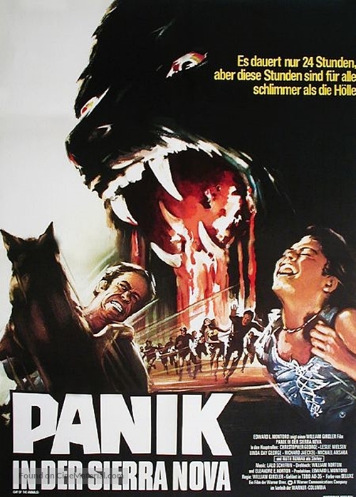 Day of the Animals - German Movie Poster