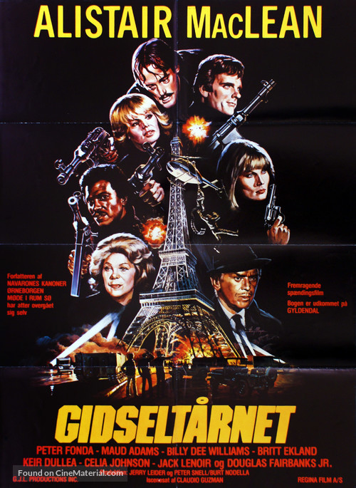 The Hostage Tower - Danish Movie Poster
