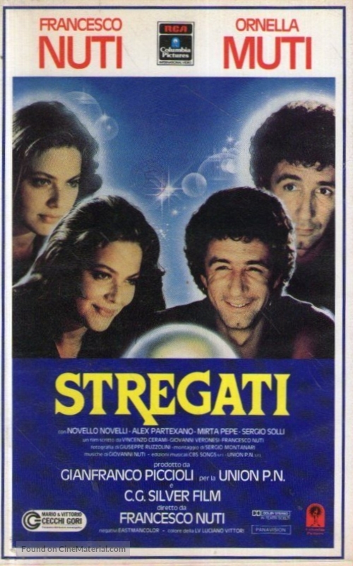 Stregati - Italian VHS movie cover