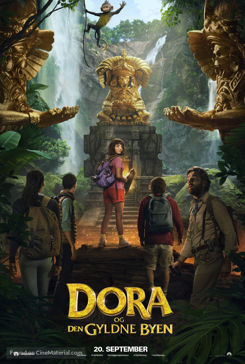 Dora and the Lost City of Gold - Norwegian Movie Poster
