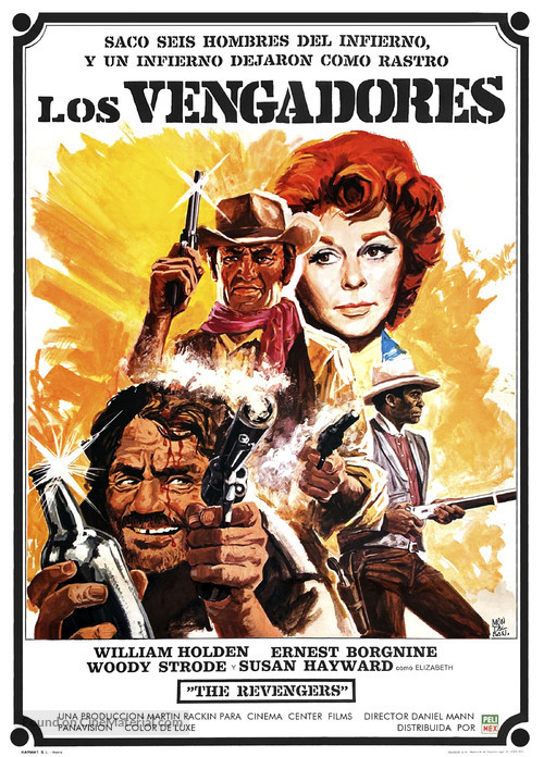 The Revengers - Spanish Movie Poster