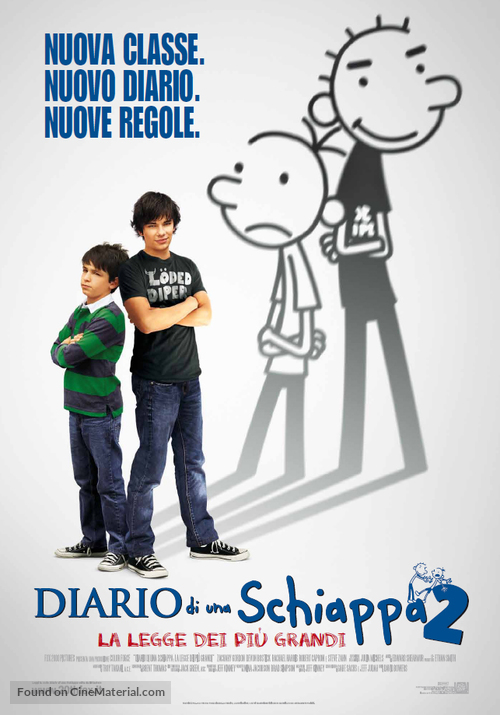 Diary of a Wimpy Kid 2: Rodrick Rules - Italian Movie Poster