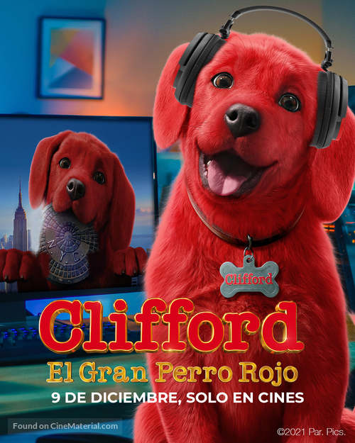 Clifford the Big Red Dog - Mexican Movie Poster