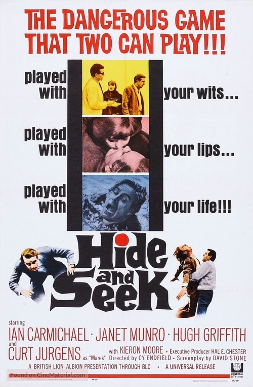 Hide and Seek - British Movie Poster