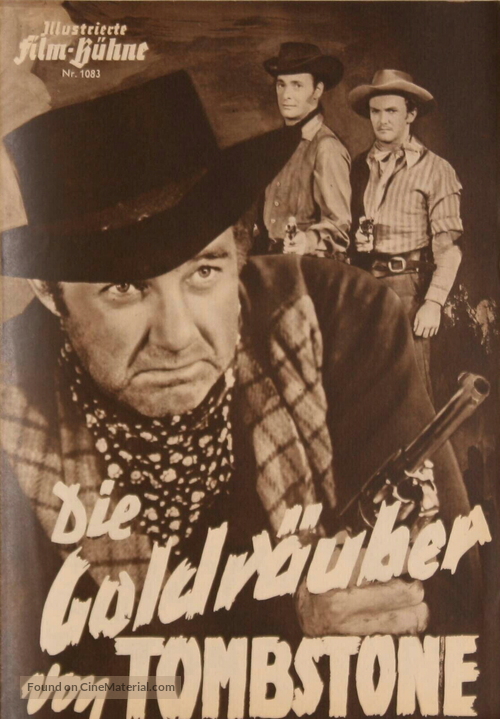 Bad Men of Tombstone - German poster