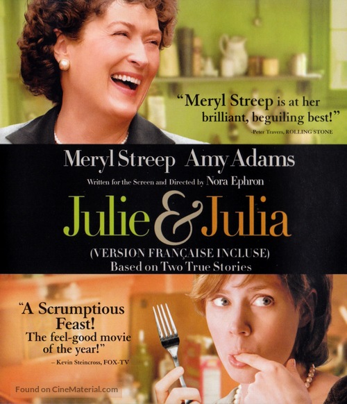 Julie &amp; Julia - Canadian Blu-Ray movie cover