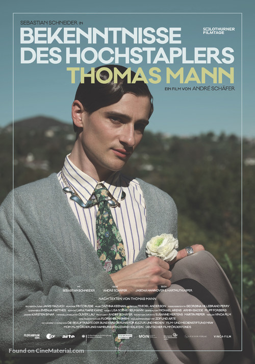 Bekenntnisse des Hochstaplers Thomas Mann - Swiss Movie Poster