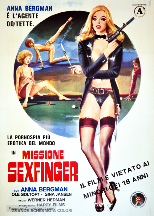 Agent 69 Jensen i Skorpionens tegn - Italian Movie Poster