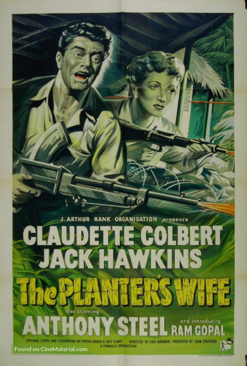 The Planter&#039;s Wife - British Movie Poster