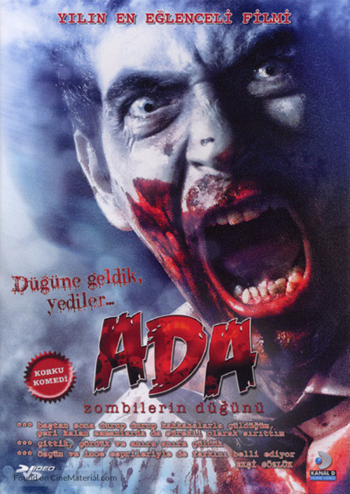 Ada: Zombilerin d&uuml;g&uuml;n&uuml; - Turkish DVD movie cover