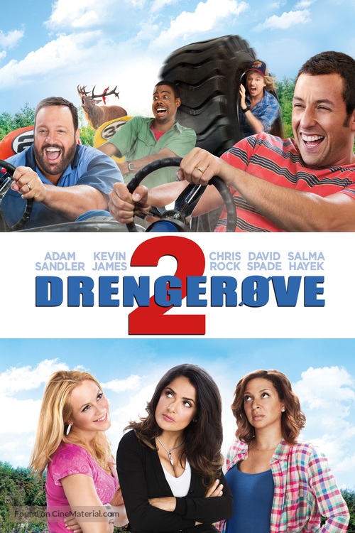 Grown Ups 2 - Danish Movie Cover