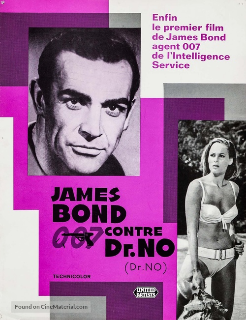 Dr. No - French poster