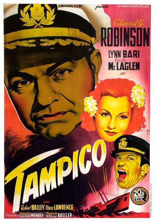 Tampico - Spanish Movie Poster