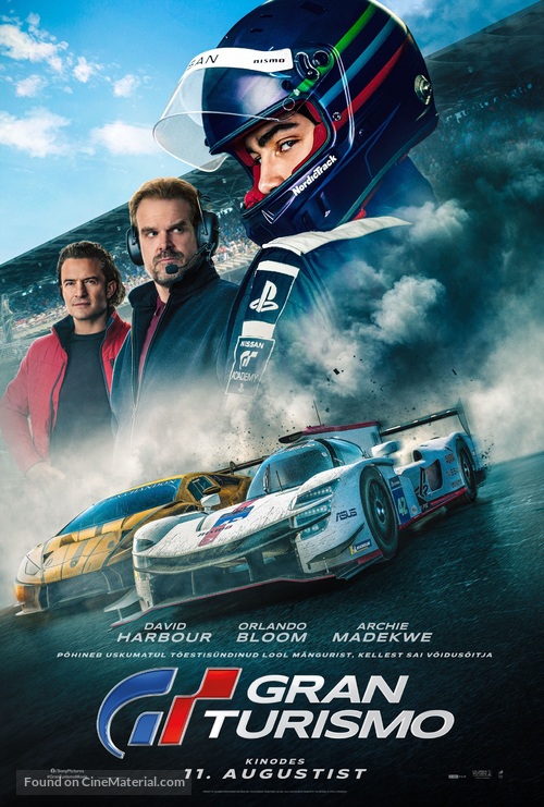 Gran Turismo - Estonian Movie Poster