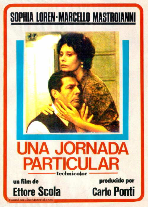 Una giornata particolare - Spanish Movie Poster