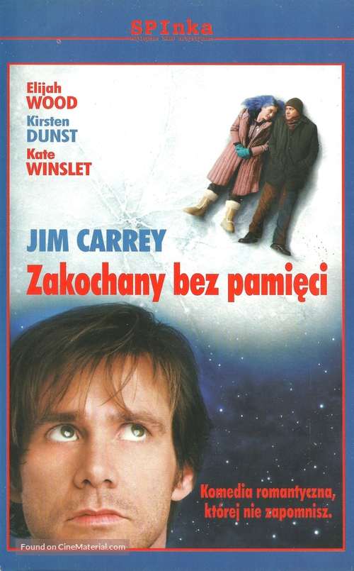 Eternal Sunshine of the Spotless Mind - Polish VHS movie cover
