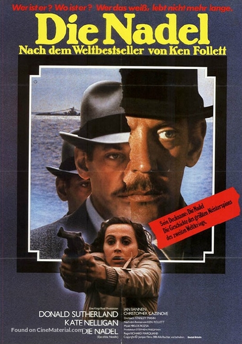 Eye of the Needle - German Movie Poster