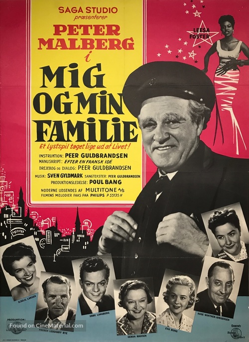 Mig og min familie - Danish Movie Poster