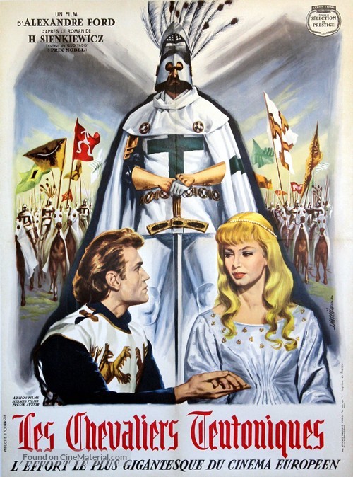 Krzyzacy - French Movie Poster