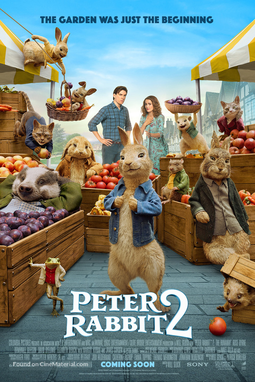 Peter Rabbit 2: The Runaway - British Movie Poster
