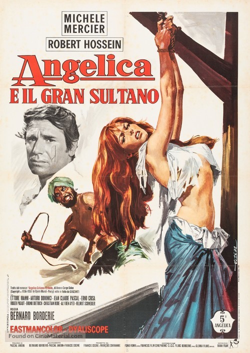 Ang&eacute;lique et le sultan - Italian Movie Poster