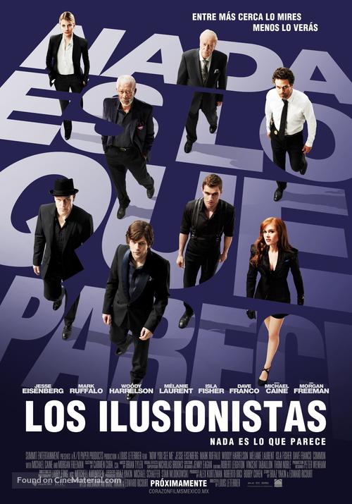 Now You See Me - Mexican Movie Poster