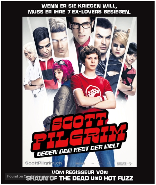 Scott Pilgrim vs. the World - Swiss Movie Poster