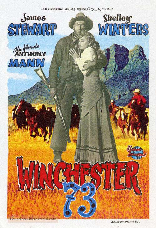 Winchester &#039;73 - Spanish Movie Poster