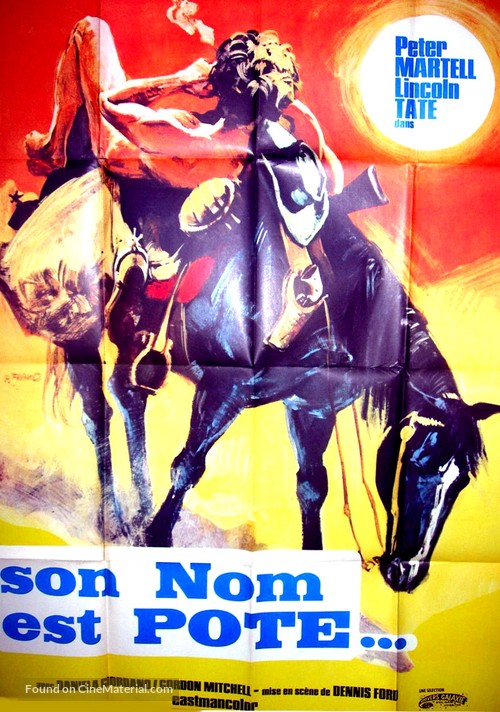 Il suo nome era Pot - French Movie Poster