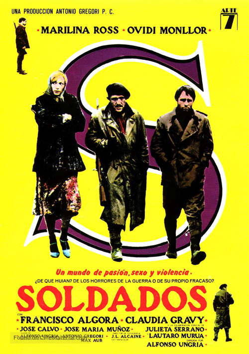 Soldados - Spanish Movie Poster