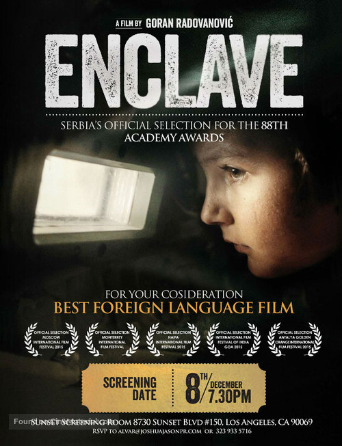 Enklava - For your consideration movie poster